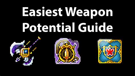 List of Potentials (Secondary Weapon) .